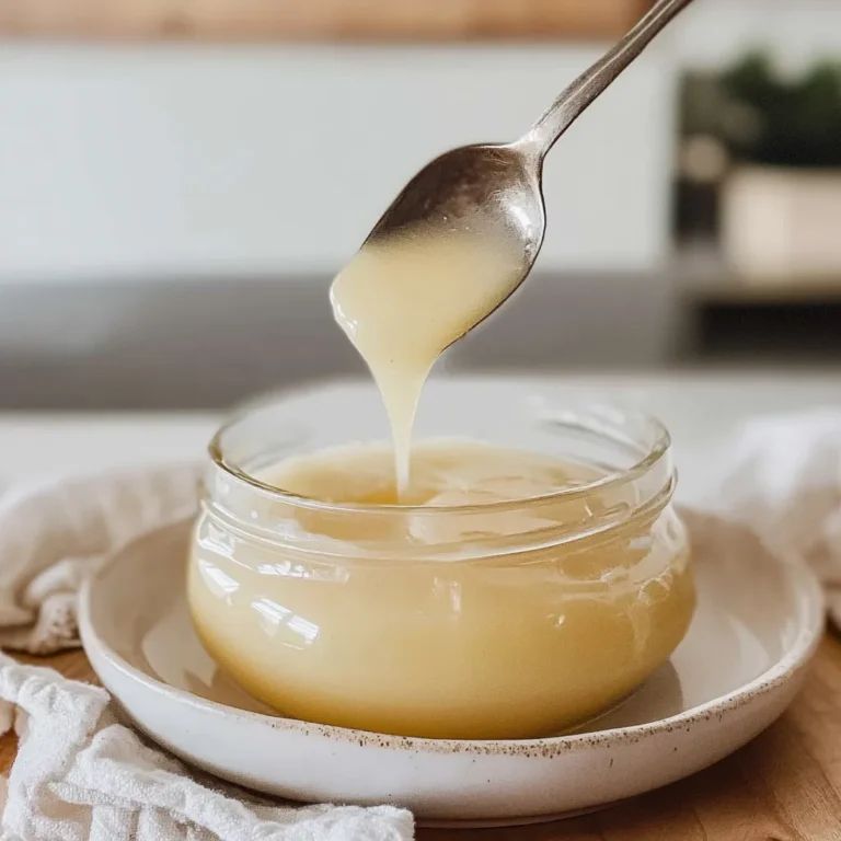 Easy Vanilla Butter Sauce Recipe
