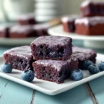 Fresh Blueberry Brownies
