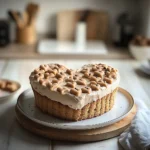 Heart Chaped Cookie Cake