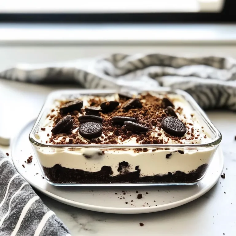 HEAVENLY OREO DESSERT