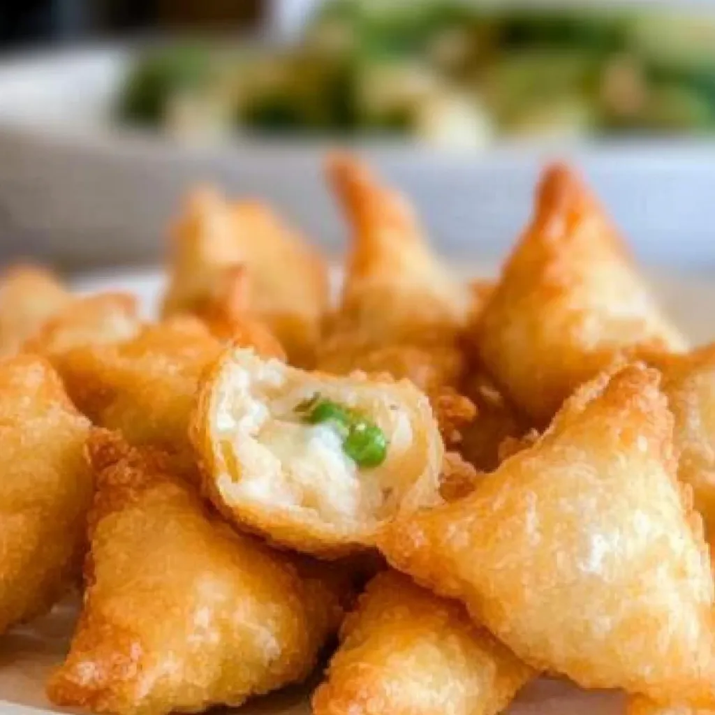 Homemade Crab Rangoon