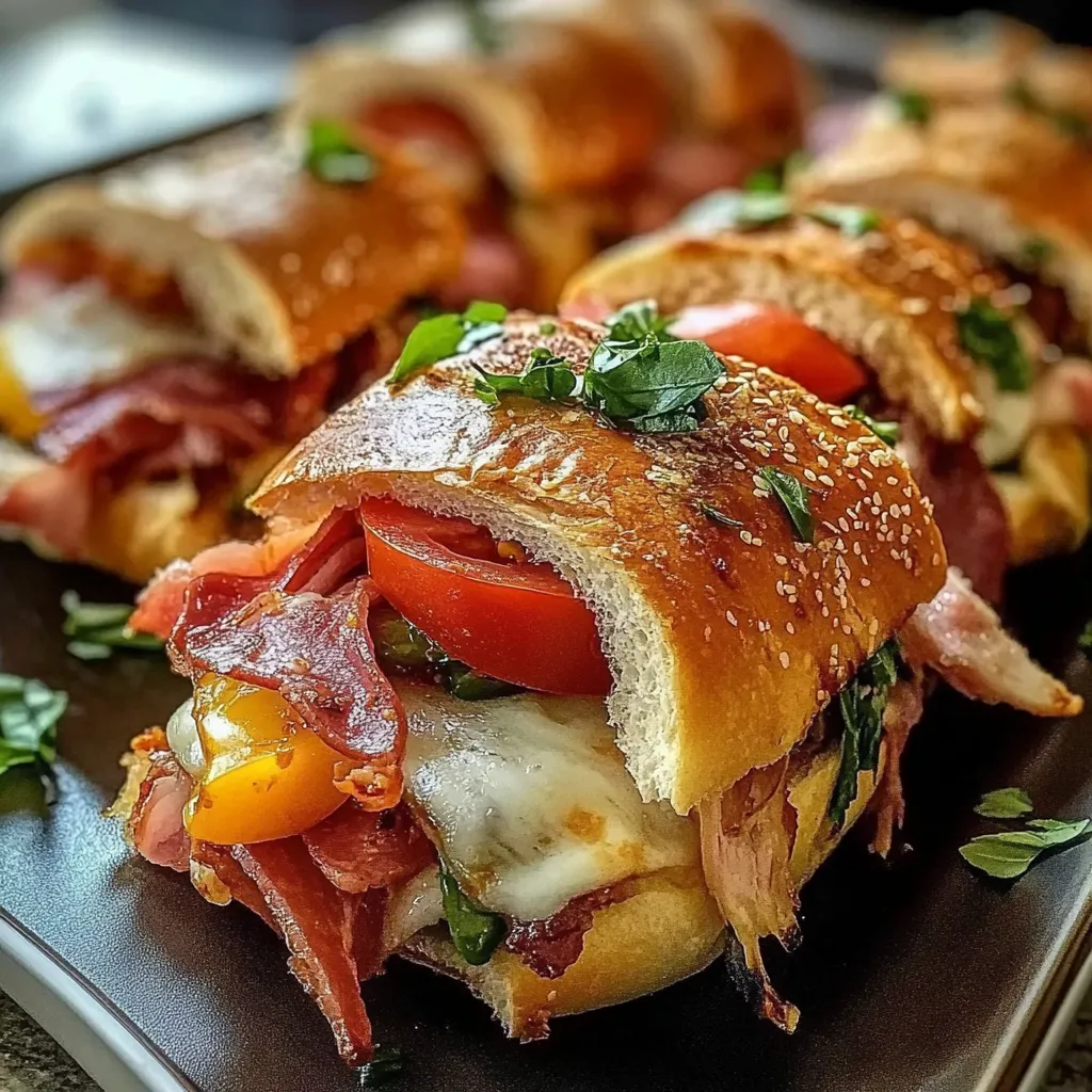 HOT ITALIAN SUB SLIDERS