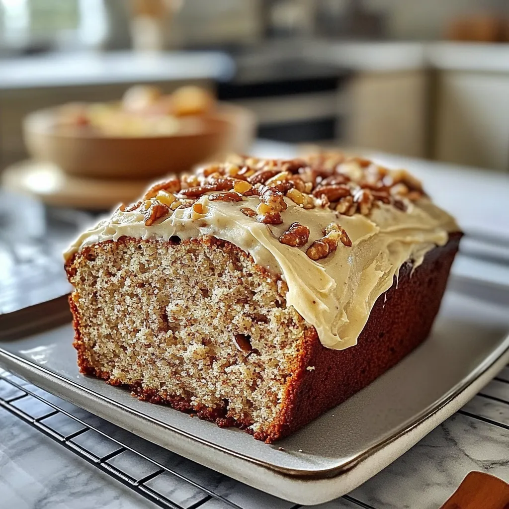 Hummingbird Bread with Cinnamon Cream Cheese Frosting Recipe