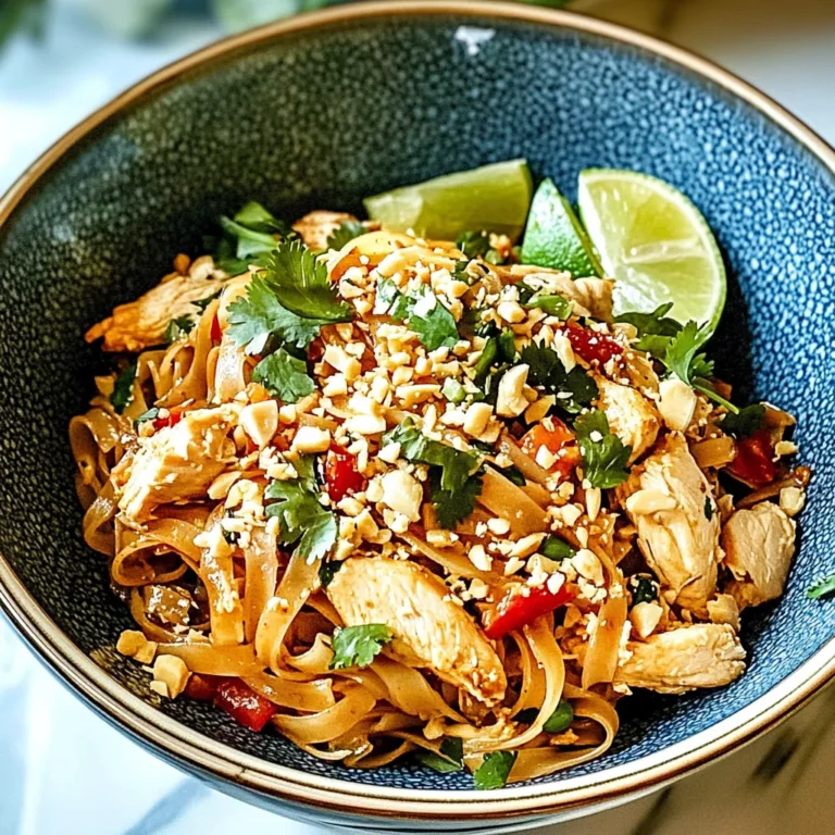 Irresistible Chicken Pad Thai Recipe You’ll Love in Minutes