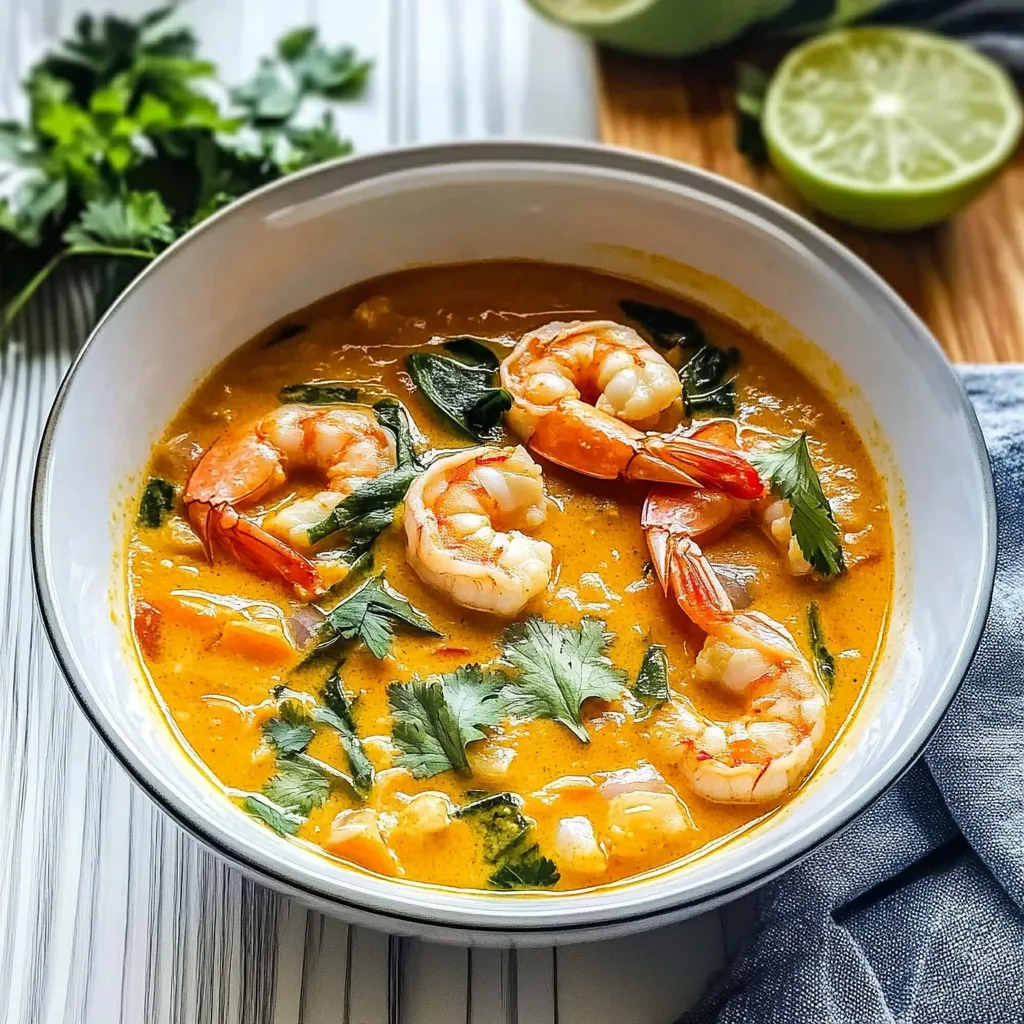 Irresistible Coconut Curry Shrimp Soup Recipe to Try Now