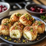 Irresistible Pistachio Crusted Brie Bites Recipe