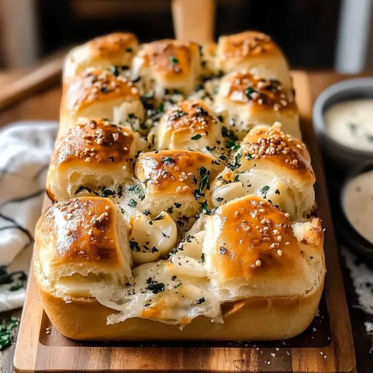 IRRESISTIBLE PULL APART GARLIC BREAD FOR COZY GATHERINGS