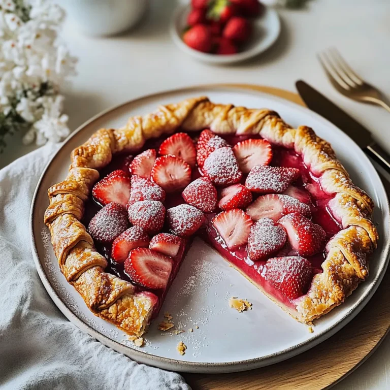 Irresistible Strawberry Galette Recipe for Summer Bliss