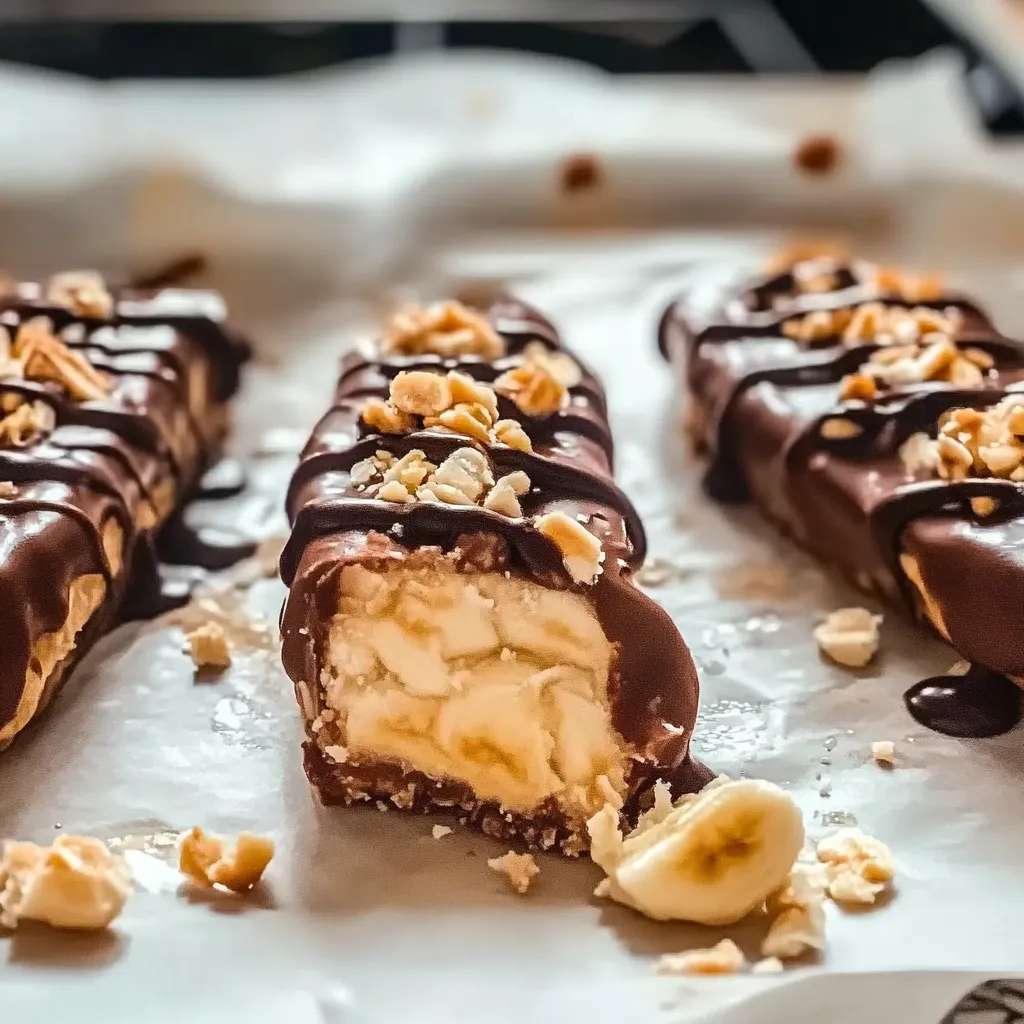 IRRESISTIBLY SWEET FROZEN BANANA SNICKERS FOR SUMMER FUN