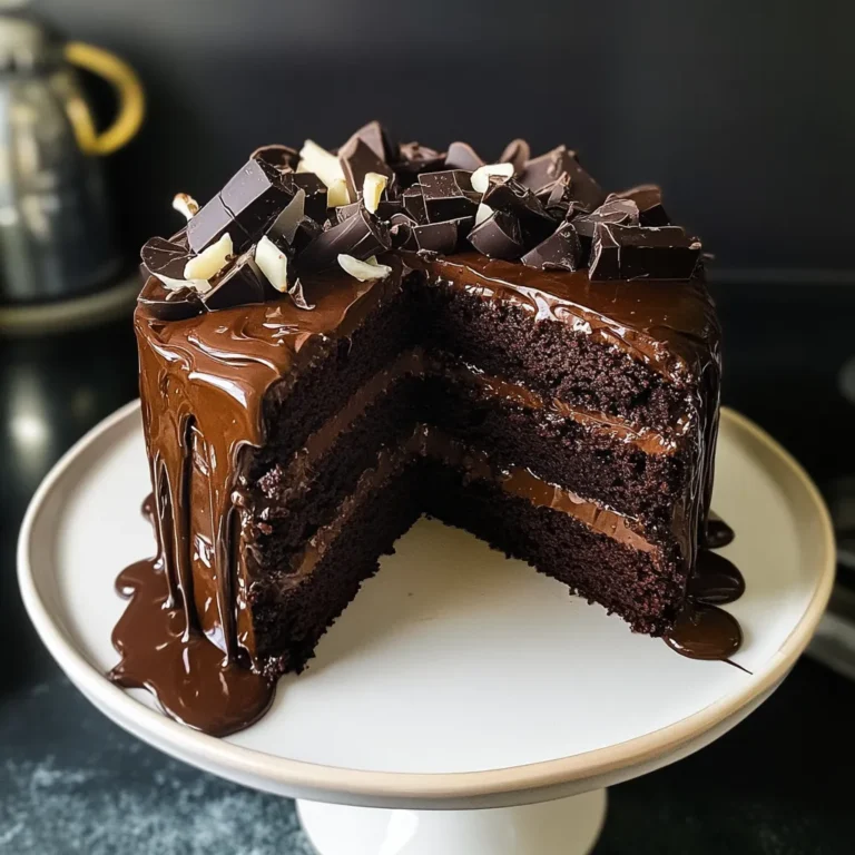 Love at First Sight Chocolate Cake