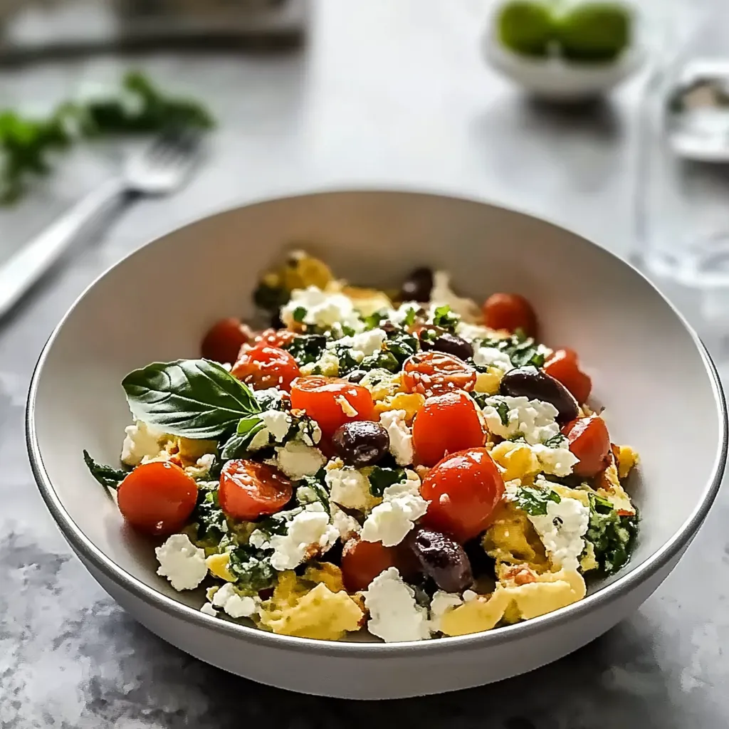 Mediterranean Breakfast Bowls: Quick, Nutritious, and Delicious