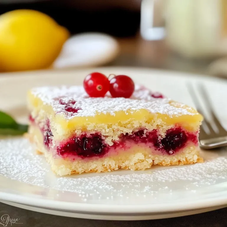 NYTimes Cranberry Lemon Bars