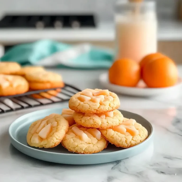 ORANGE CREAMSICLE COOKIES