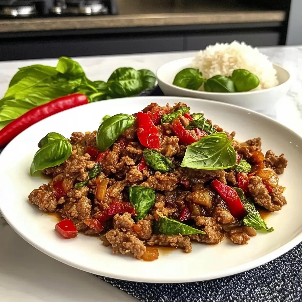 Pad Kra Pao (Thai Basil Beef)