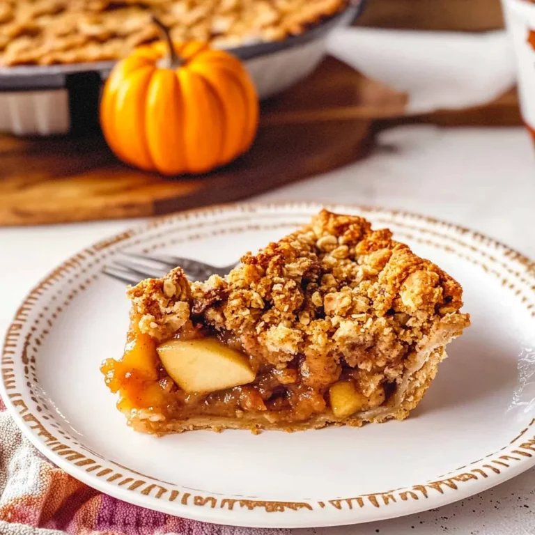 Pumpkin Pie Apple Crisp