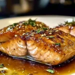 Salmon with Brown Sugar Glaze