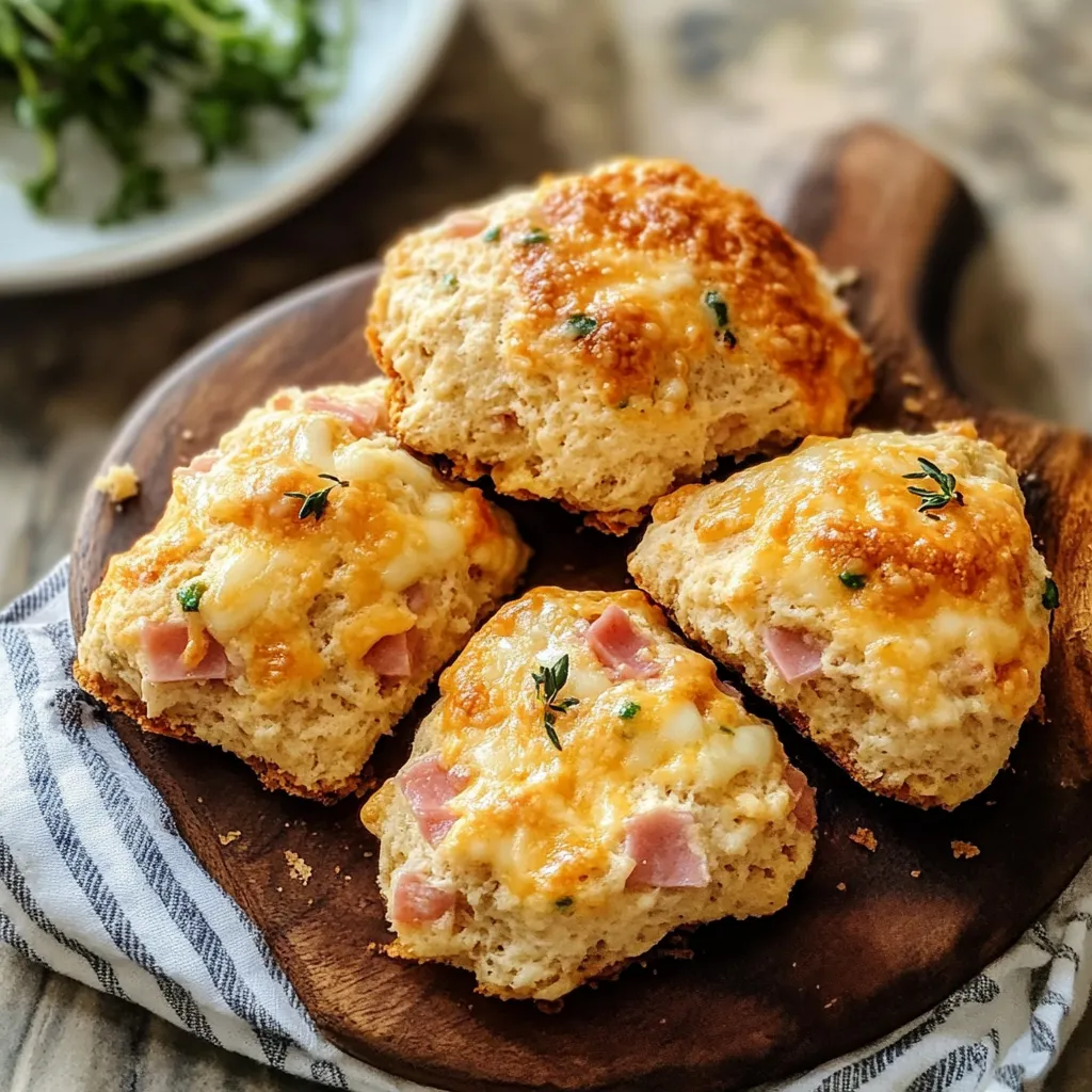 SAVORY HAM AND CHEESE SCONES: A COMFORT FOOD CLASSIC WITH A FLAVORFUL TWIST