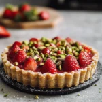 Strawberry Pistachio Tart Recipe