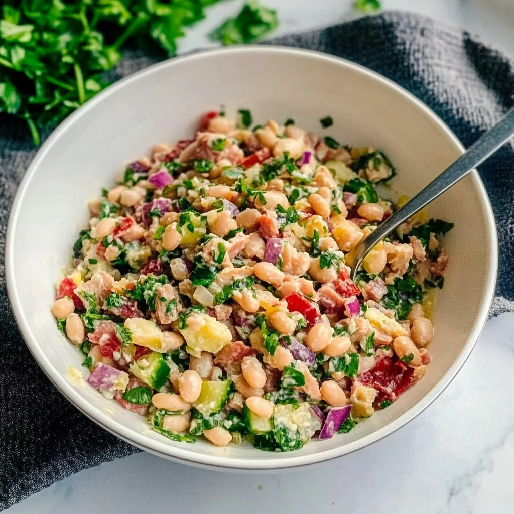 Tuna And White Bean Salad