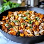 Turkey Sweet Potato Skillet