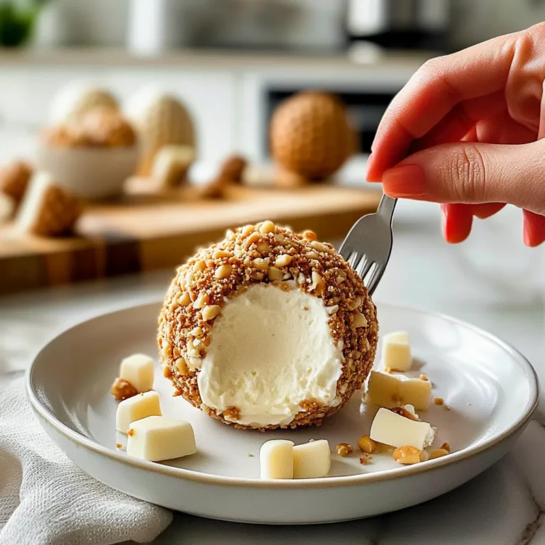 White Chocolate Cheeseball