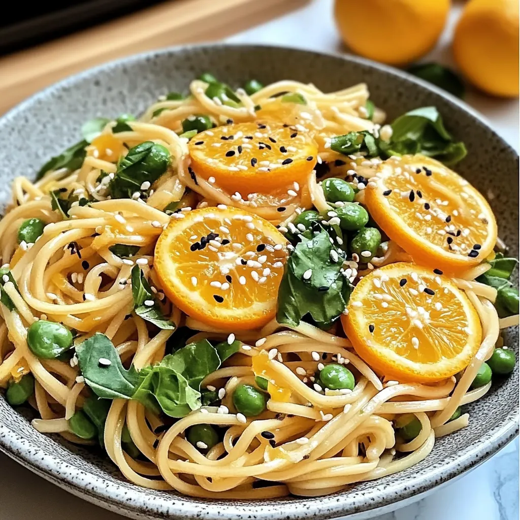 Zesty Orange Sesame Noodle Salad Ready in Just 20 Minutes