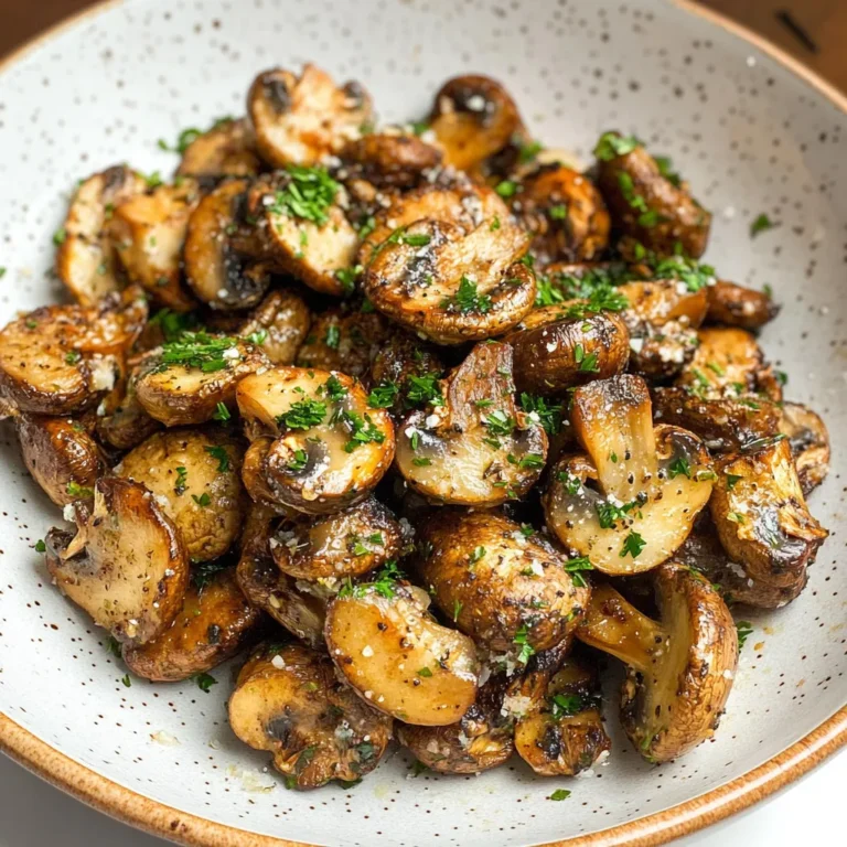 AIR FRYER MUSHROOMS