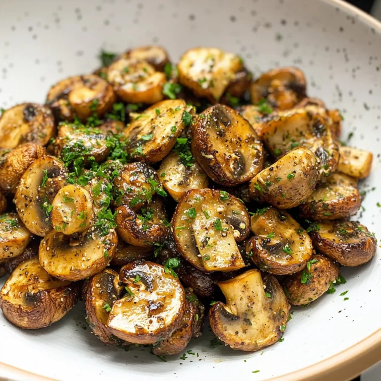 AIR FRYER MUSHROOMS