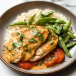 BAKED TOMATO BASIL CHICKEN