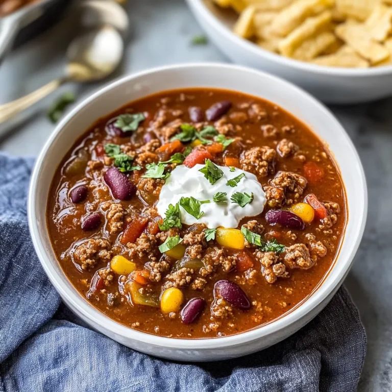 Beef Chili Recipe