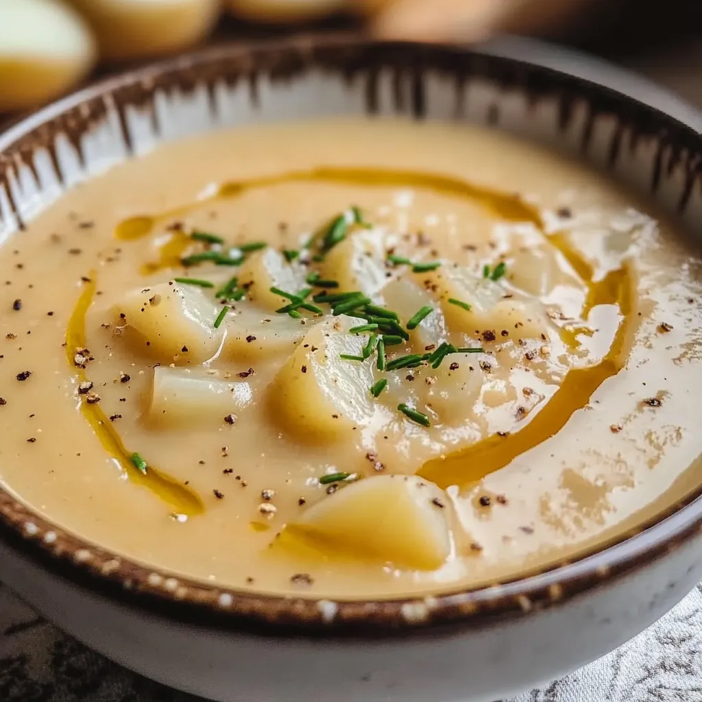 Caramelized Onion And Potato Soup Recipe