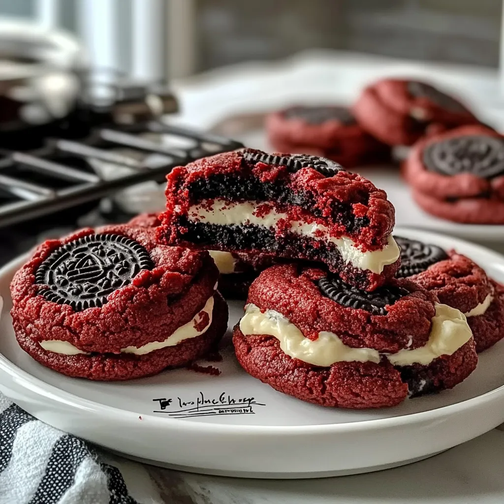 Delicious Red Velvet Oreo Cookies Recipe You Must Try