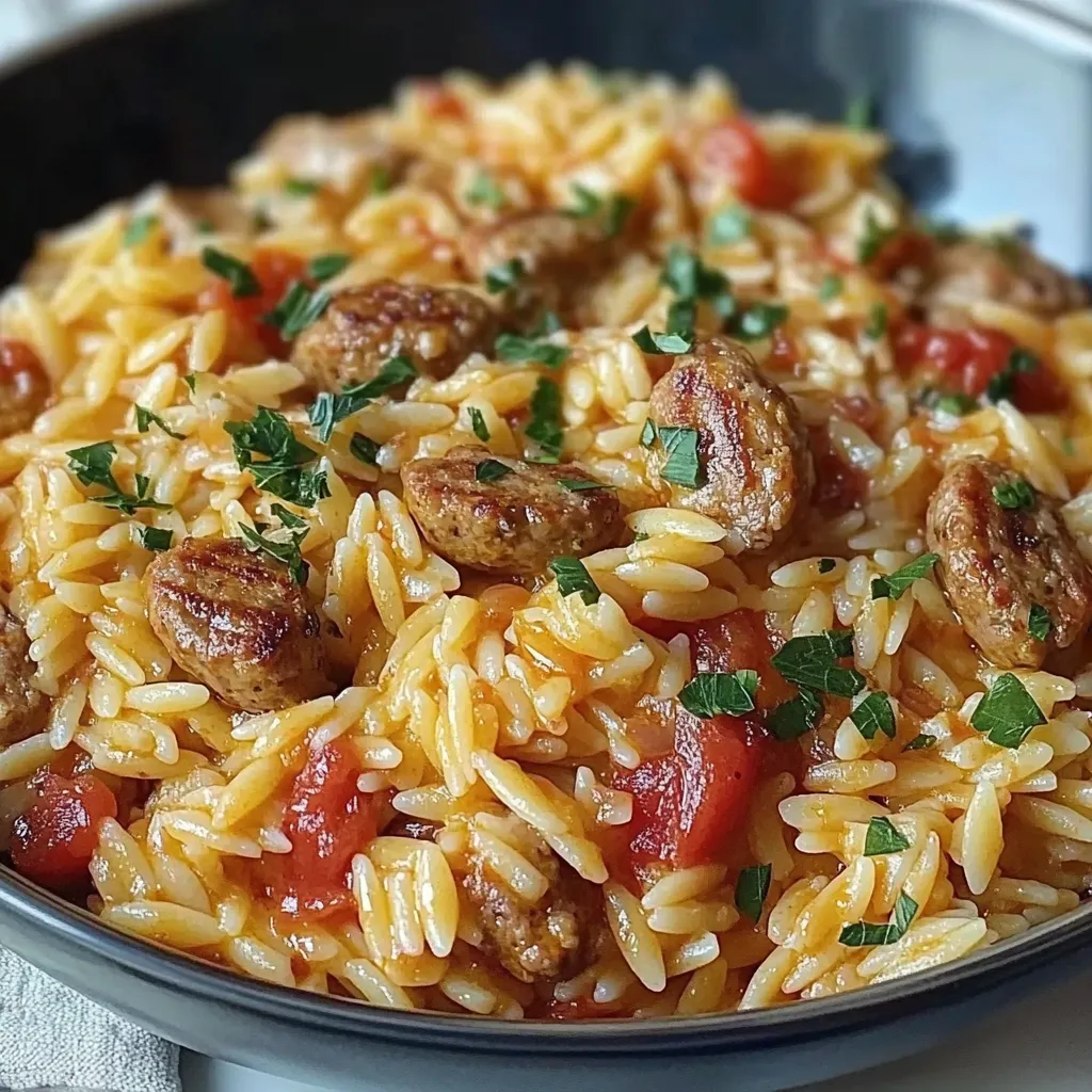 Easy One-Pot Italian Sausage Orzo Dinner: An Amazing Ultimate Recipe