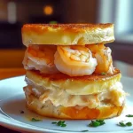 Easy Shrimp Crab Melts