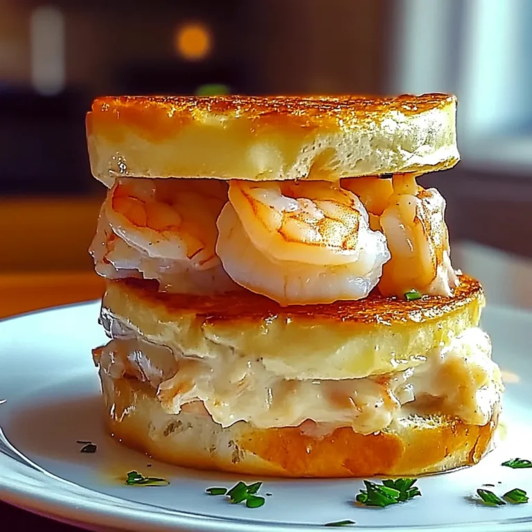 Easy Shrimp Crab Melts