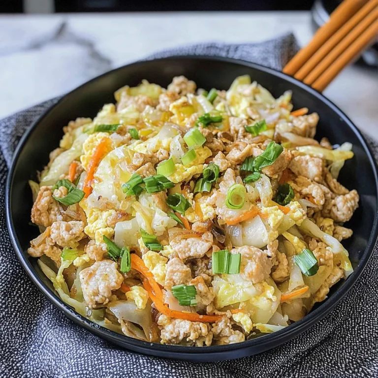 Egg Roll in a Bowl (One-Skillet, Keto)