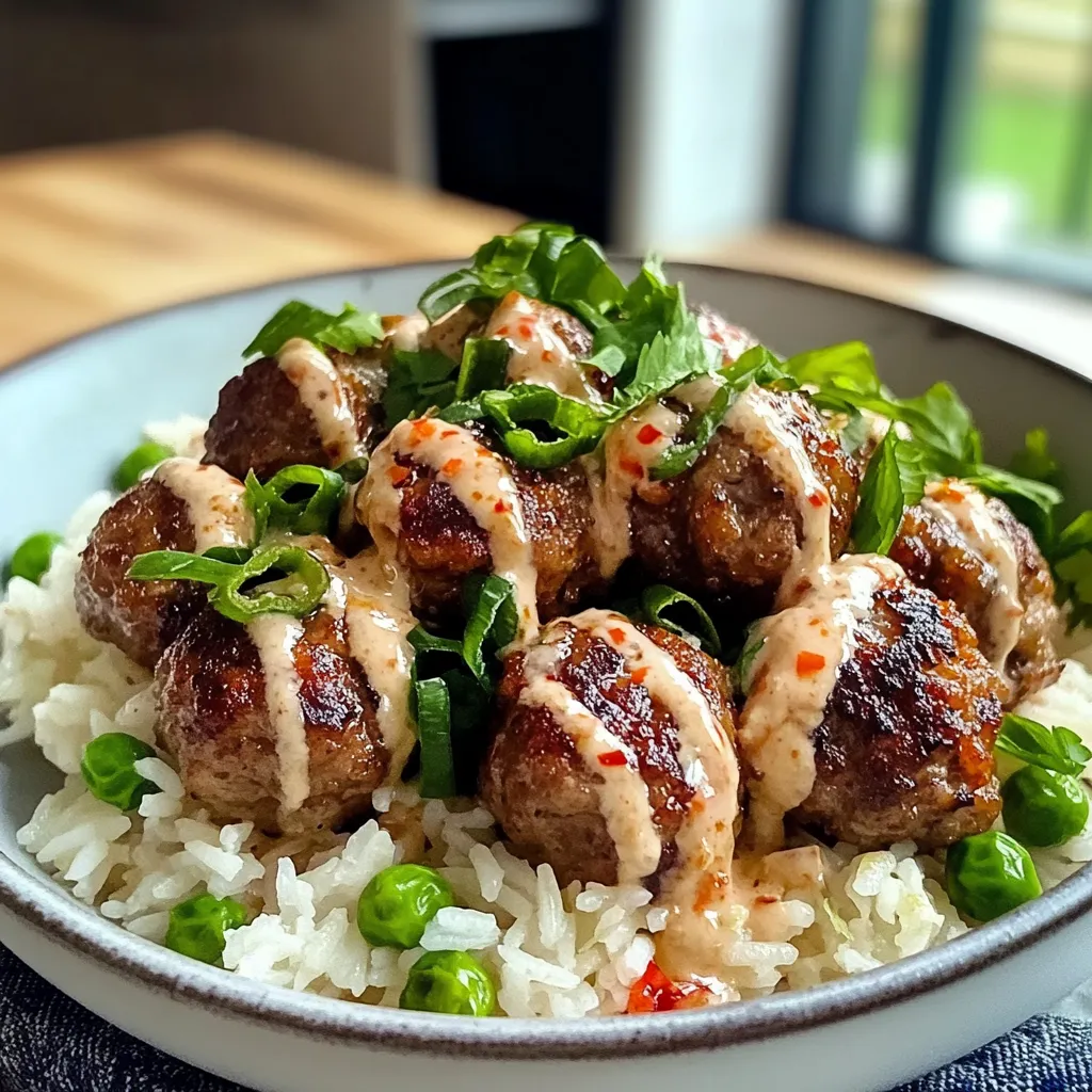 Firecracker Meatballs Coconut Rice: A Must-Try Recipe!
