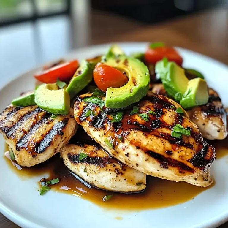 Grilled California Avocado Chicken Recipe