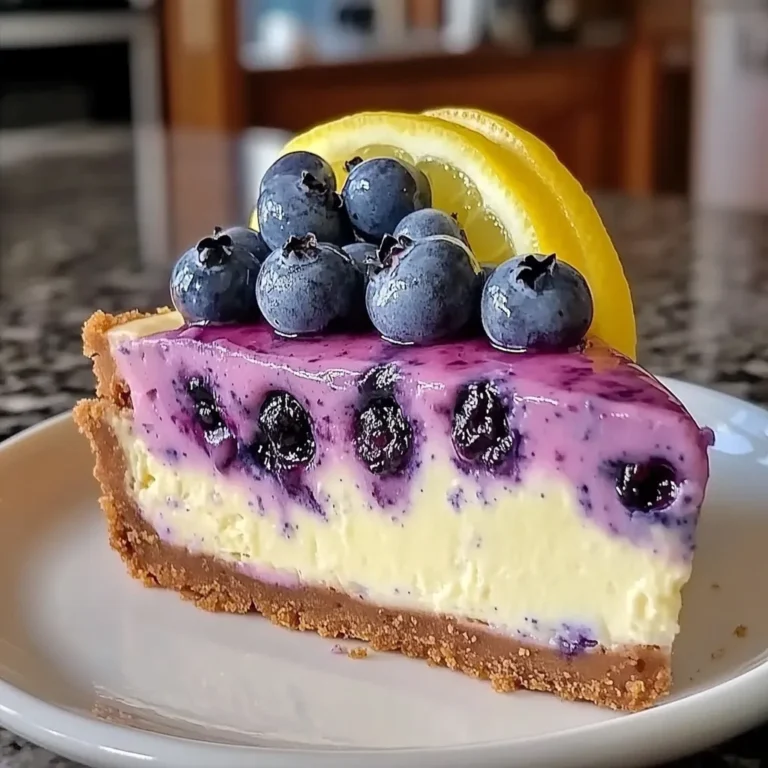 Lemon Blueberry Cheesecake Magic