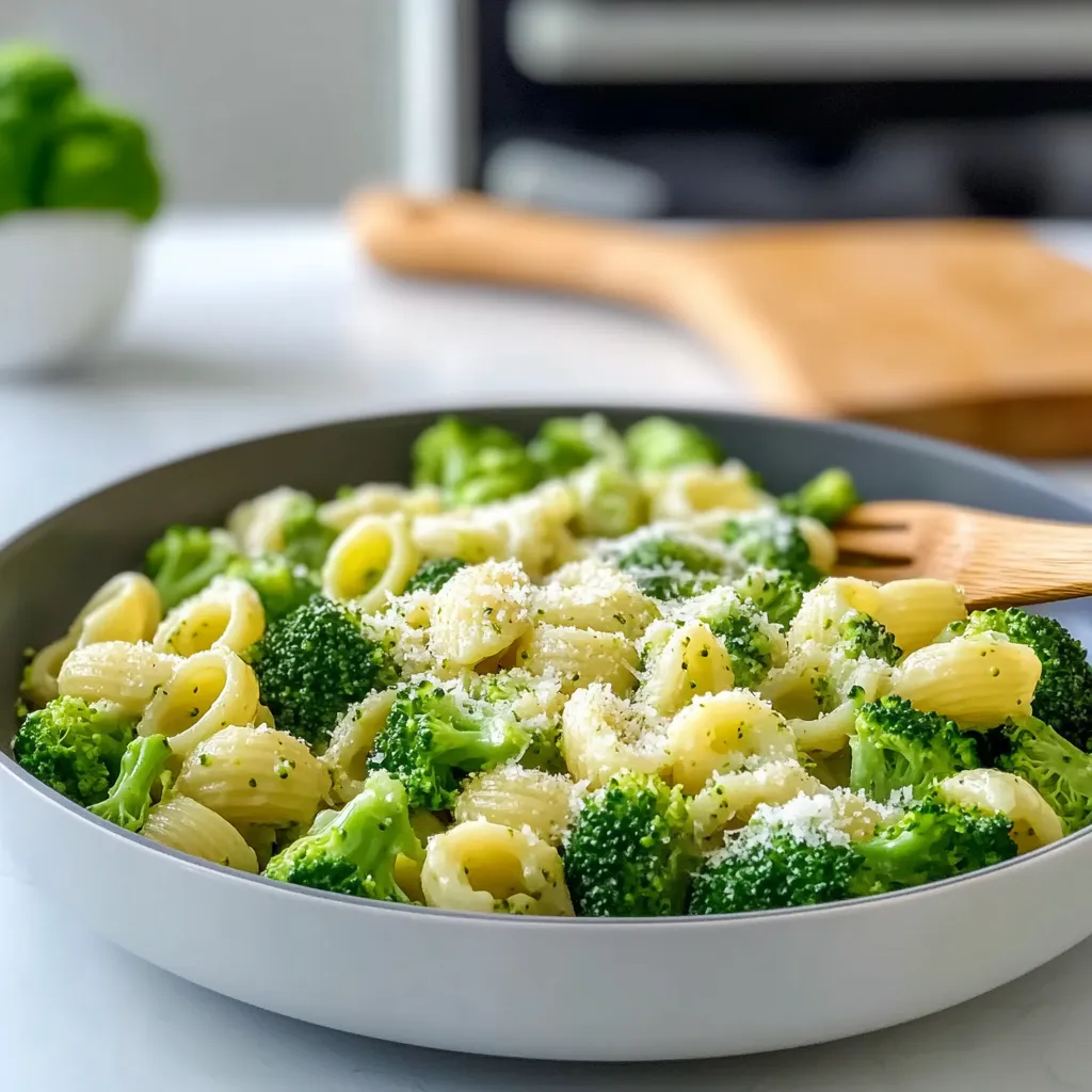 Light and Healthy Broccoli Pasta