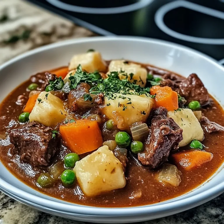 Lightened Irish Beef Stew