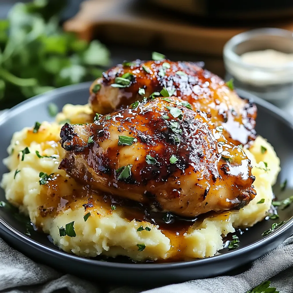 Mastering Chipotle Honey Chicken Thighs With Smoked Gouda Mashed Potatoes