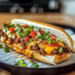 Mexican Chopped Cheese Sandwich