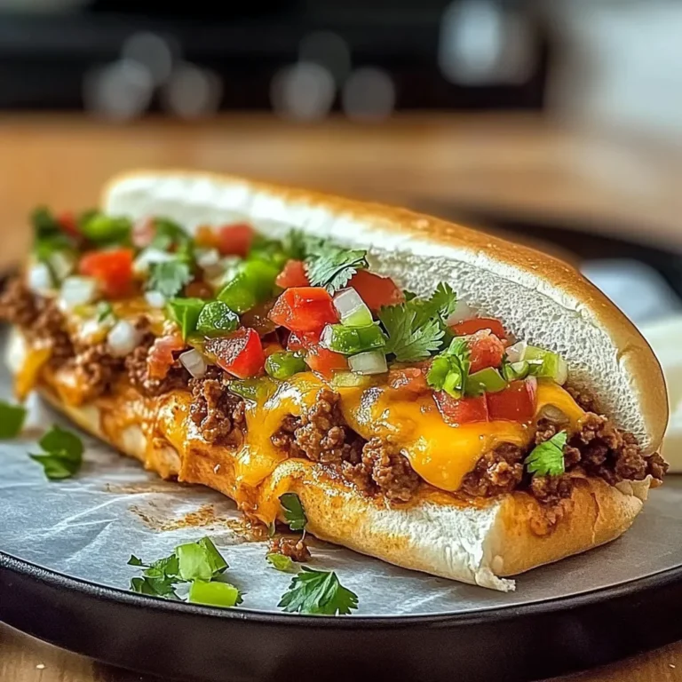 Mexican Chopped Cheese Sandwich