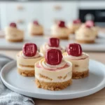 Mini Jammie Dodger Cheesecakes Recipe