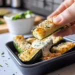 Parmesan Crusted Zucchini