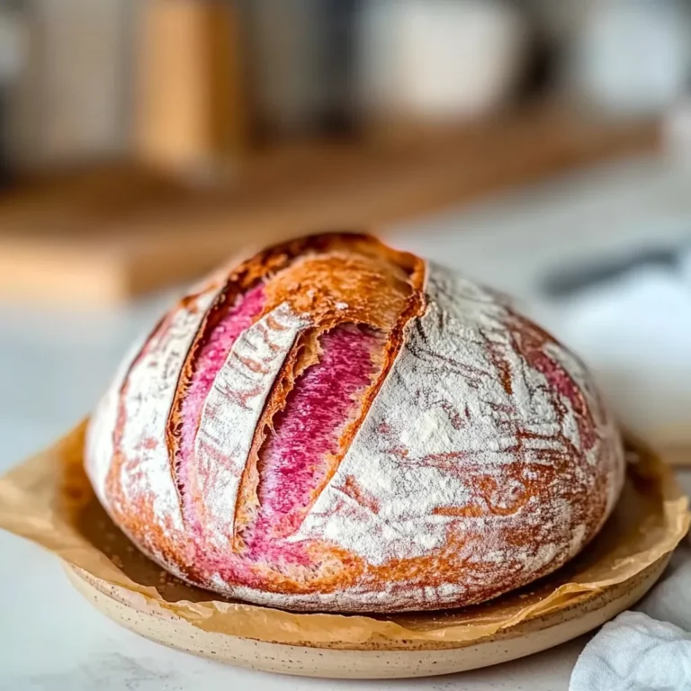 Pink Sourdough Bread