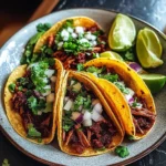 SPICY SLOW-COOKED MEXICAN BIRRIA TACOS