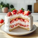 Strawberry Cream Cake: Delight in This Easy Recipe!