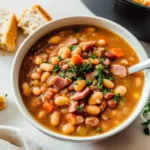 Traditional 15 Bean Soup Recipe with Ham (Easy)